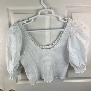 COPY - Hill House Aiko Crop Top White Size XL